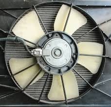 Condenser/Radiator mtd. Cooling Fan