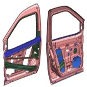 Door Outer Repair Panel, Rear